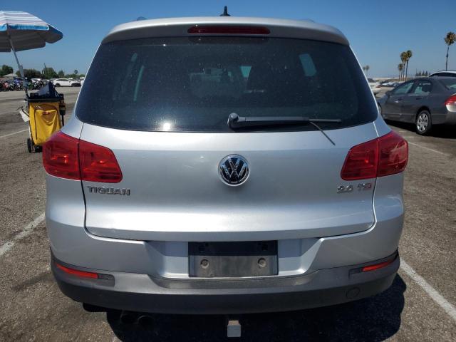 WVGAV3AX6EW591714 - 2014 VOLKSWAGEN TIGUAN S SILVER photo 6