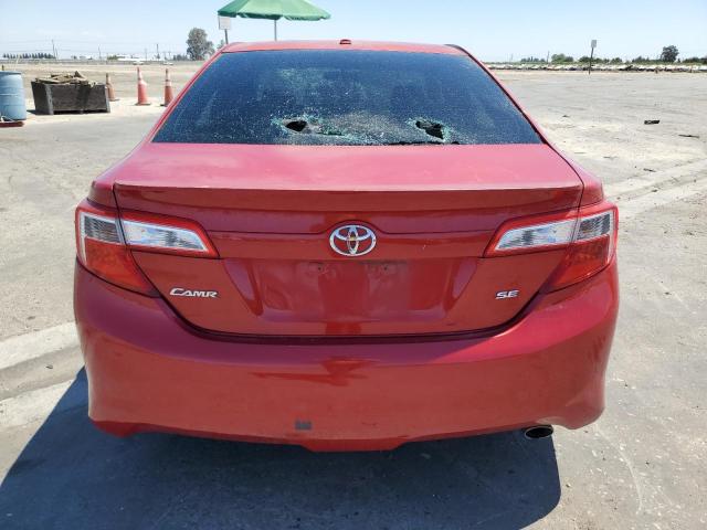 4T1BF1FK0CU595172 - 2012 TOYOTA CAMRY BASE RED photo 6