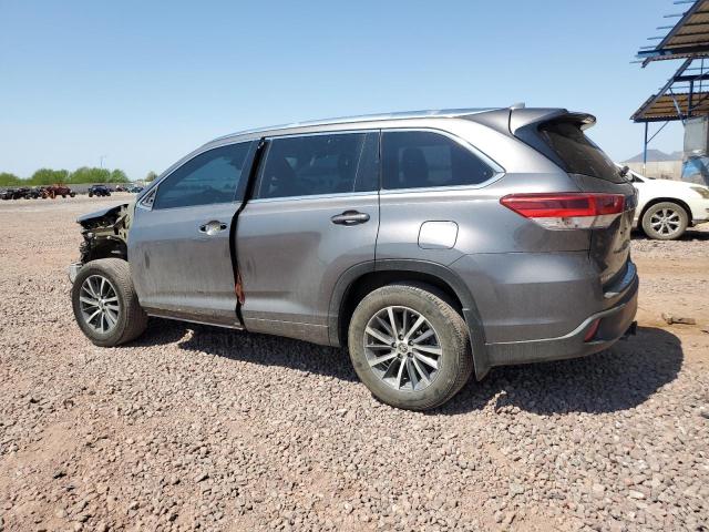5TDJZRFH6HS451678 - 2017 TOYOTA HIGHLANDER SE Сұр фото 2