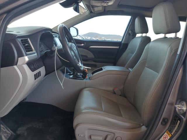 5TDJZRFH6HS451678 - 2017 TOYOTA HIGHLANDER SE Сұр фото 7
