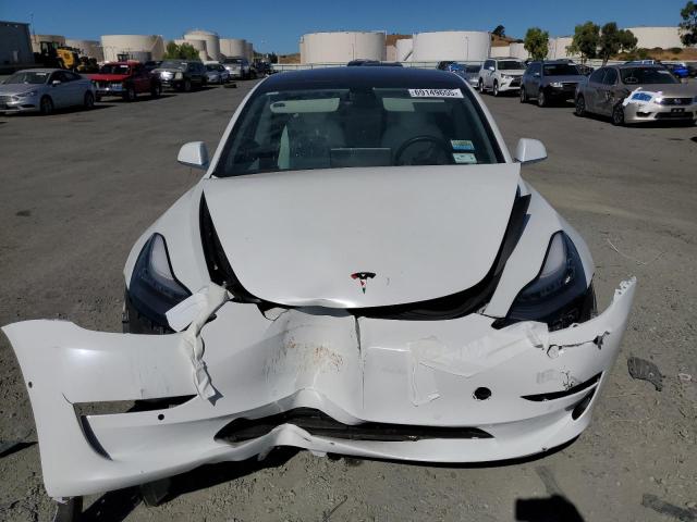 5YJ3E1EB5KF487456 - 2019 TESLA MODEL 3 Blanc photo 5
