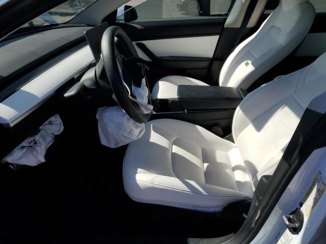 5YJ3E1EB5KF487456 - 2019 TESLA MODEL 3 Blanc photo 7