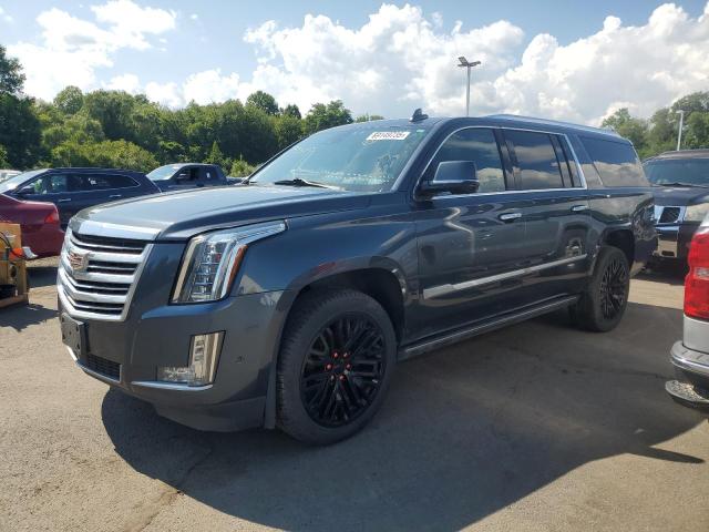 1GYS4KKJ9KR328864 - 2019 CADILLAC ESCALADE ESV PLATINUM Gris foto 1