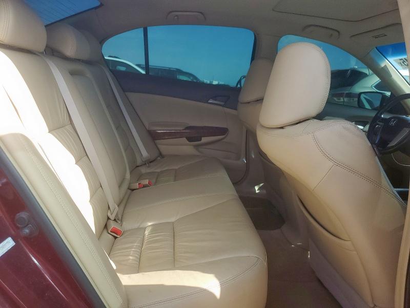 1HGCP36848A007094 - 2008 HONDA ACCORD EXL BURGUNDY photo 10