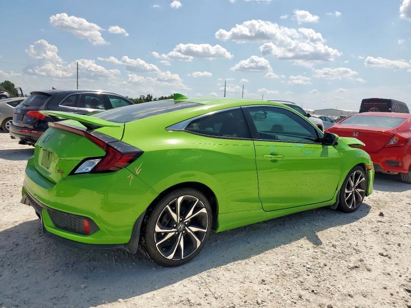 2HGFC3A59JH750525 - 2018 HONDA CIVIC SI 绿色 照片 3