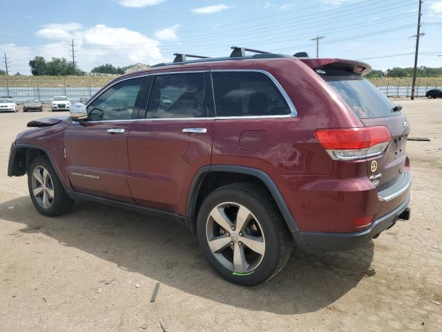 1C4RJFBT3GC395587 - 2016 JEEP GRAND CHEROKEE LIMITED ბურგუნდია ფოტო 2