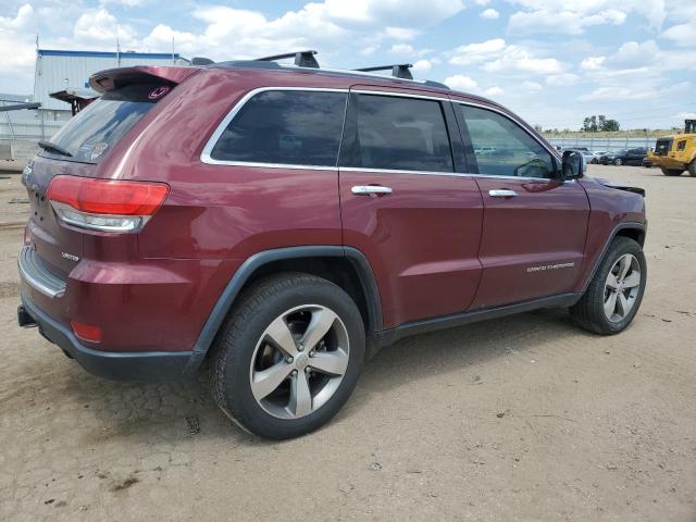 1C4RJFBT3GC395587 - 2016 JEEP GRAND CHEROKEE LIMITED ბურგუნდია ფოტო 3