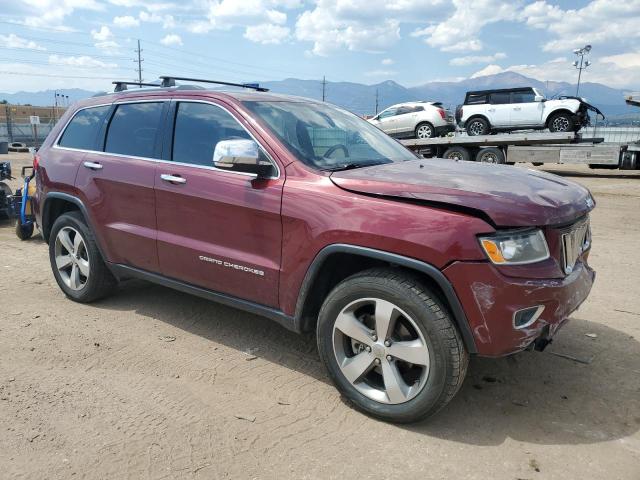 1C4RJFBT3GC395587 - 2016 JEEP GRAND CHEROKEE LIMITED ბურგუნდია ფოტო 4