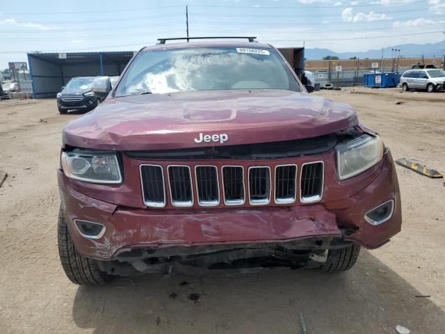 1C4RJFBT3GC395587 - 2016 JEEP GRAND CHEROKEE LIMITED ბურგუნდია ფოტო 5