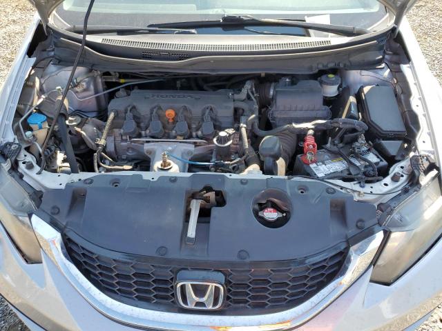 19XFB2F80FE033707 - 2015 HONDA CIVIC EX SILVER photo 11