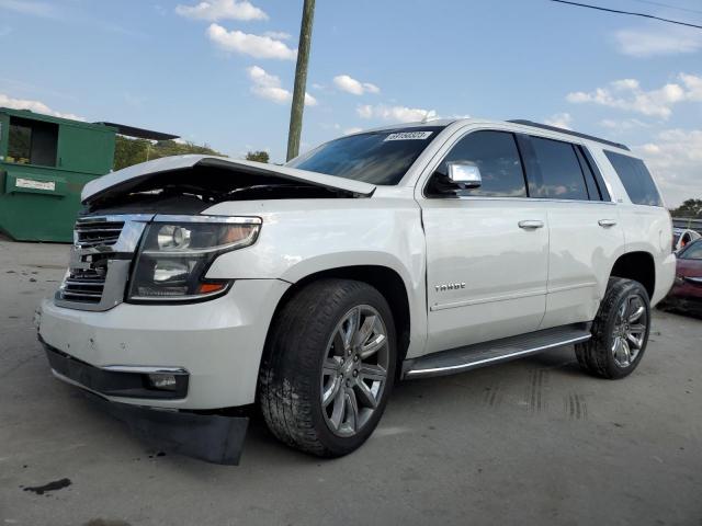 1GNSCCKC8GR155840 - 2016 CHEVROLET TAHOE C1500 LTZ WHITE photo 1