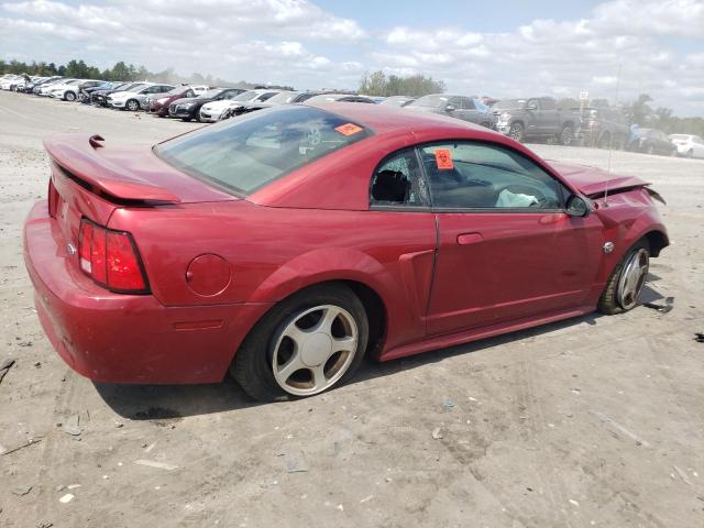 1FAFP40604F151155 - 2004 FORD MUSTANG RED photo 3