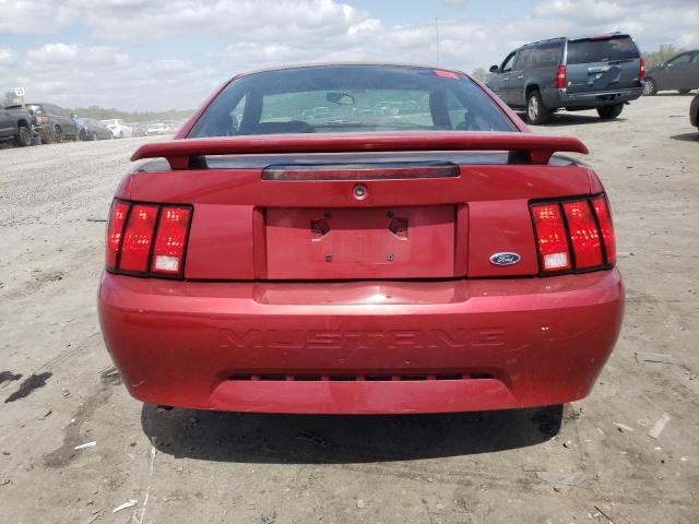 1FAFP40604F151155 - 2004 FORD MUSTANG RED photo 6