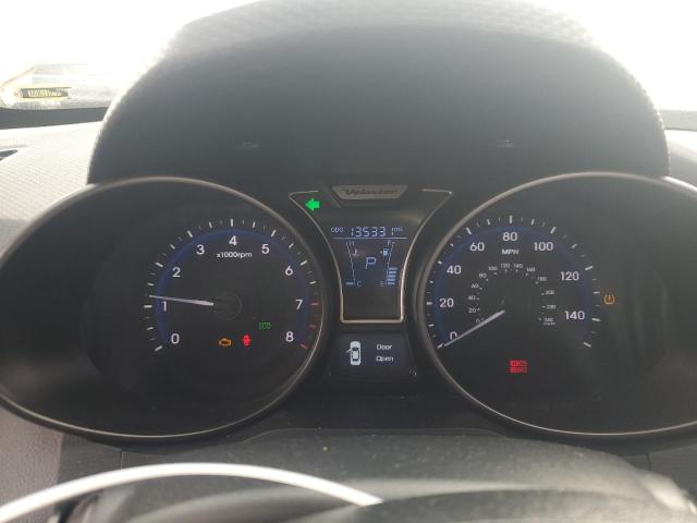 KMHTC6AE6FU225599 - 2015 HYUNDAI VELOSTER TURBO WHITE photo 9