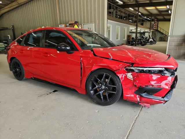 19XFL2H81NE011336 - 2022 HONDA CIVIC SPORT RED photo 4