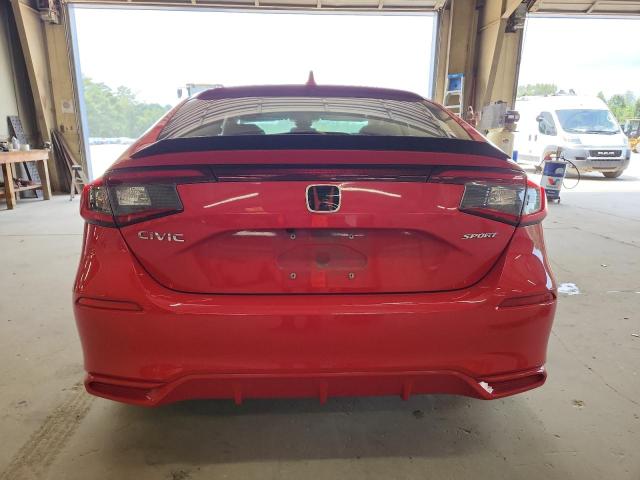 19XFL2H81NE011336 - 2022 HONDA CIVIC SPORT RED photo 6