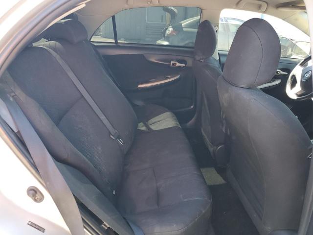 1NXBU4EE8AZ285643 - 2010 TOYOTA COROLLA BASE SILVER photo 10