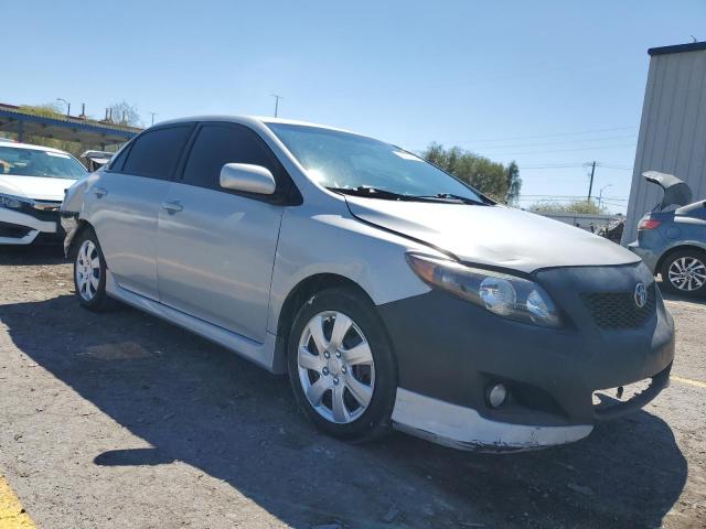 1NXBU4EE8AZ285643 - 2010 TOYOTA COROLLA BASE SILVER photo 4
