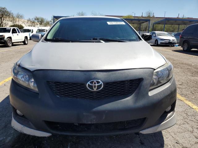 1NXBU4EE8AZ285643 - 2010 TOYOTA COROLLA BASE SILVER photo 5