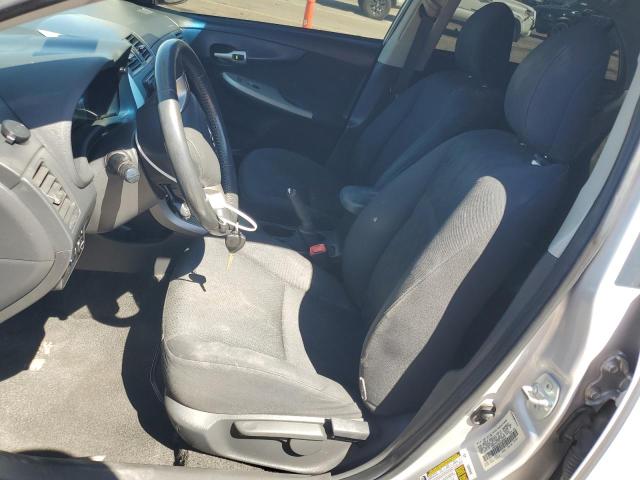 1NXBU4EE8AZ285643 - 2010 TOYOTA COROLLA BASE SILVER photo 7