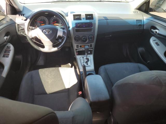 1NXBU4EE8AZ285643 - 2010 TOYOTA COROLLA BASE SILVER photo 8