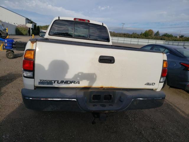 5TBBN44171S214527 - 2001 TOYOTA TUNDRA ACCESS CAB WHITE photo 6