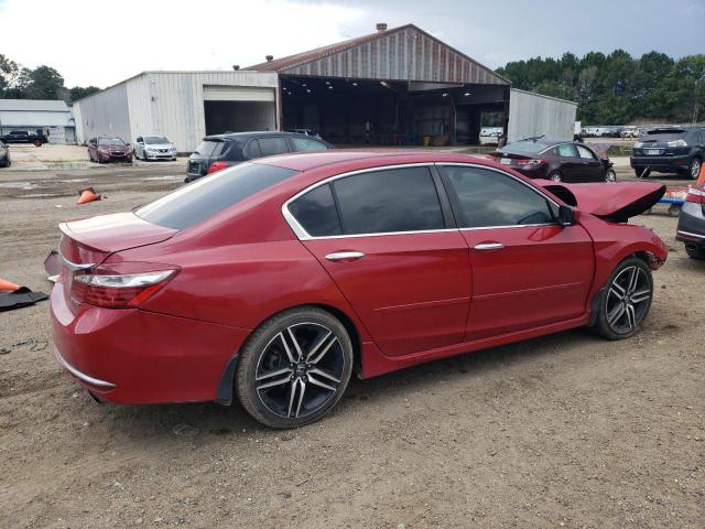 1HGCR2F51HA085455 - 2017 HONDA ACCORD SPORT RED photo 3