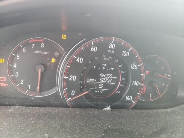 1HGCR2F51HA085455 - 2017 HONDA ACCORD SPORT RED photo 9