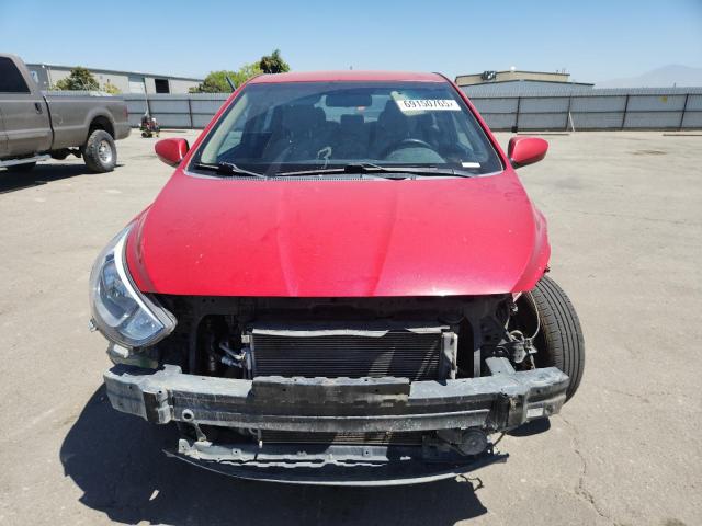 KMHCT4AE8FU936144 - 2015 HYUNDAI ACCENT GLS წითელი ფოტო 5