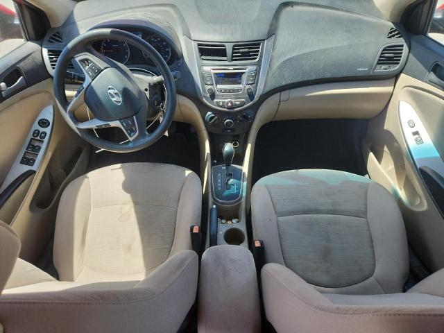 KMHCT4AE8FU936144 - 2015 HYUNDAI ACCENT GLS წითელი ფოტო 8