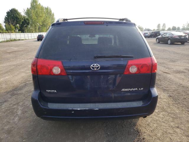 5TDZA23C16S391591 - 2006 TOYOTA SIENNA CE BLUE photo 6