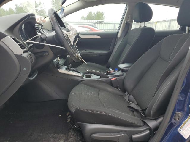 3N1AB7AP6JY335759 - 2018 NISSAN SENTRA S BLUE photo 7