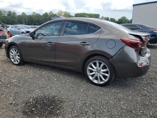 JM1BM1X3XG1281909 - 2016 MAZDA 3 GRAND TOURING GRAY photo 2