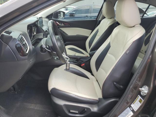 JM1BM1X3XG1281909 - 2016 MAZDA 3 GRAND TOURING GRAY photo 7