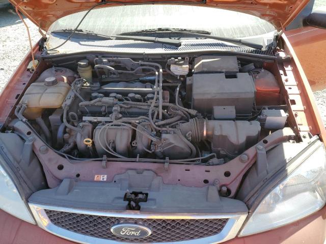 3FAFP31N95R106686 - 2005 FORD FOCUS ZX3 ORANGE photo 11