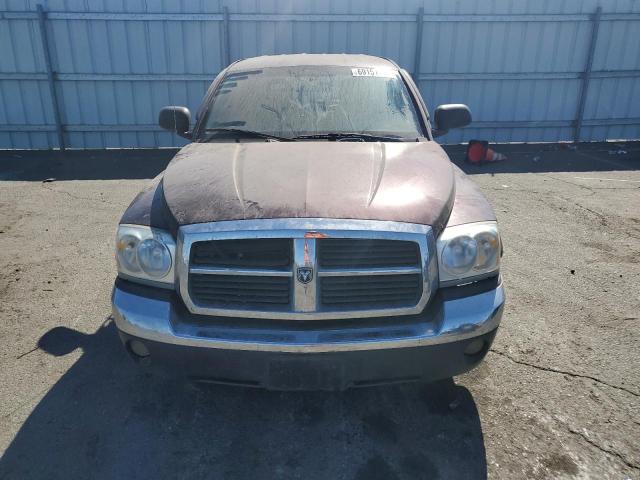1D7HW48N25S338767 - 2005 DODGE DAKOTA QUAD SLT BURGUNDY photo 5