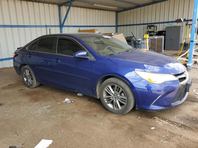 4T1BF1FK7FU878401 - 2015 TOYOTA CAMRY LE BLUE photo 4
