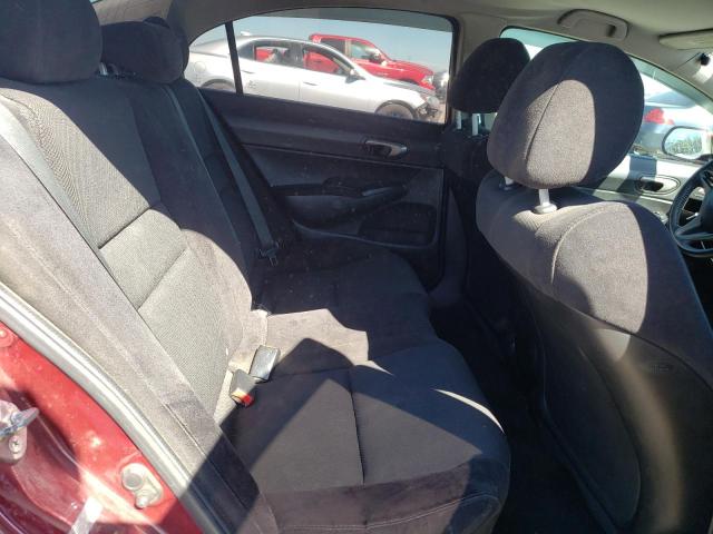 19XFA1F67AE066188 - 2010 HONDA CIVIC LX-S MAROON photo 10