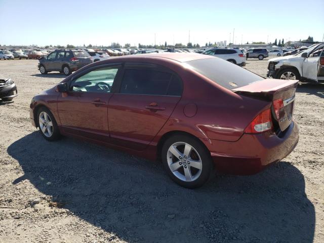 19XFA1F67AE066188 - 2010 HONDA CIVIC LX-S MAROON photo 2