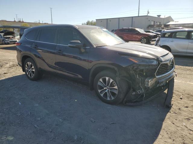 5TDKDRAH4PS008650 - 2023 TOYOTA HIGHLANDER L 蓝色 照片 4