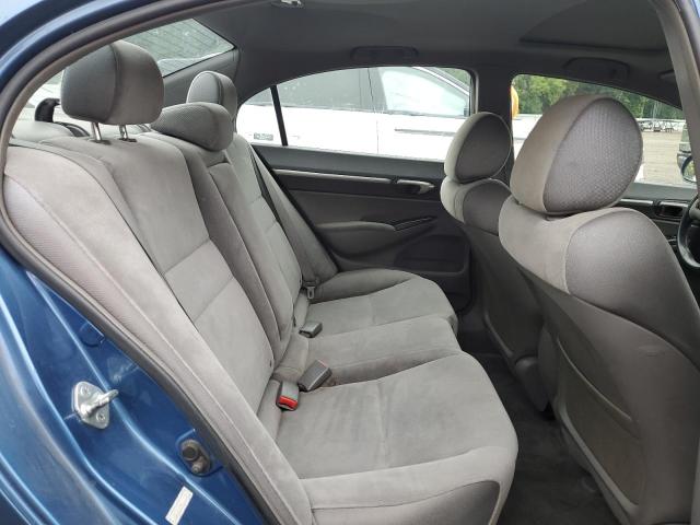 1HGFA16888L111594 - 2008 HONDA CIVIC EX BLUE photo 10