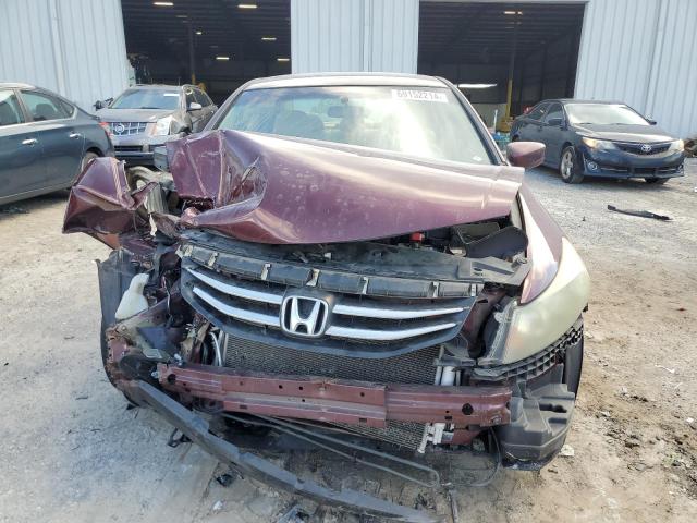 1HGCP3F70CA011787 - 2012 HONDA ACCORD EX BURGUNDY photo 5