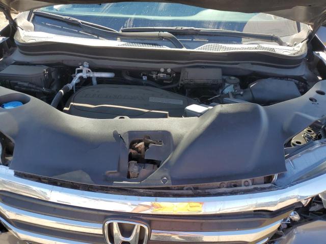 5FNYF5H56HB045357 - 2017 HONDA PILOT EXL GRAY photo 12