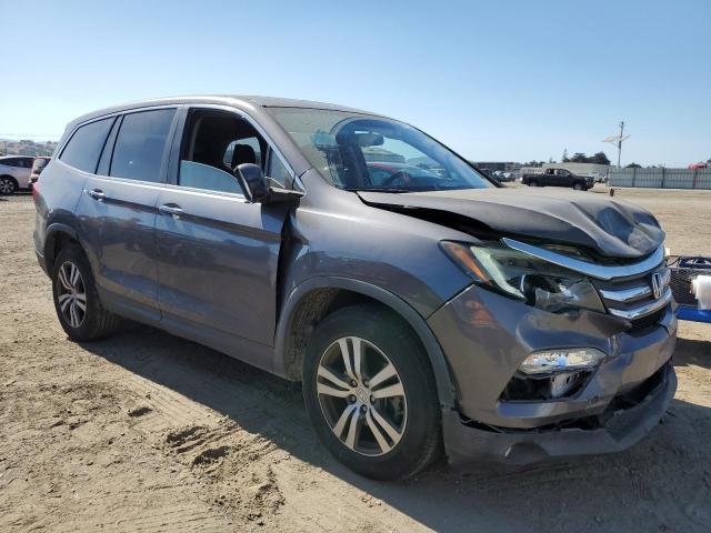 5FNYF5H56HB045357 - 2017 HONDA PILOT EXL GRAY photo 4