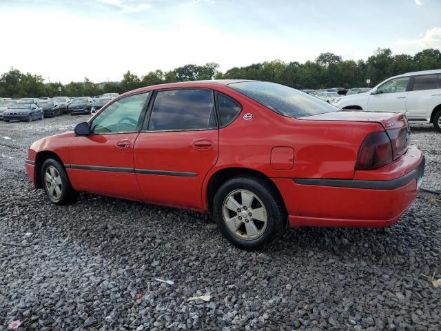 2G1WF55EX39382020 - 2003 CHEVROLET IMPALA Rot Foto 2