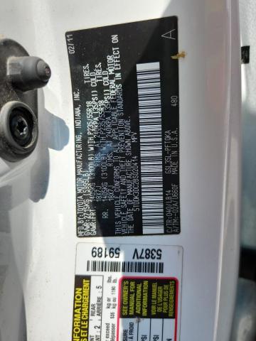 5TDDK3DC2BS020414 - 2011 TOYOTA SIENNA XLE 白色 照片 13