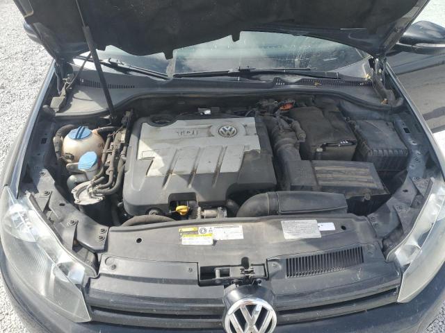 WVWDM7AJ1EW009431 - 2014 VOLKSWAGEN GOLF BLACK photo 11