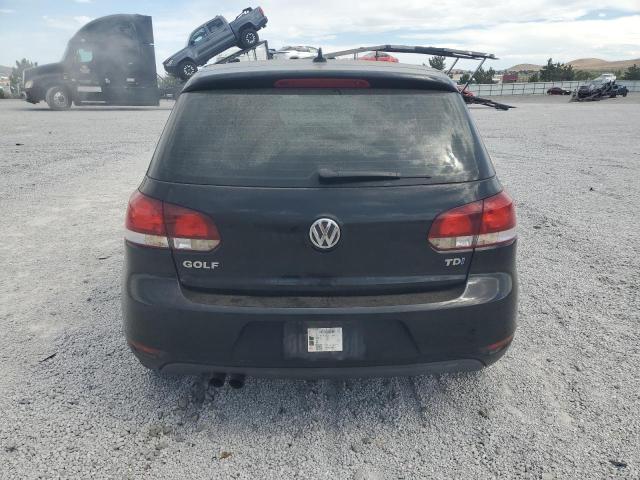 WVWDM7AJ1EW009431 - 2014 VOLKSWAGEN GOLF BLACK photo 6
