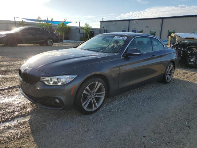 WBA4U7C53H5H19697 - 2017 BMW 430I GRAY photo 1