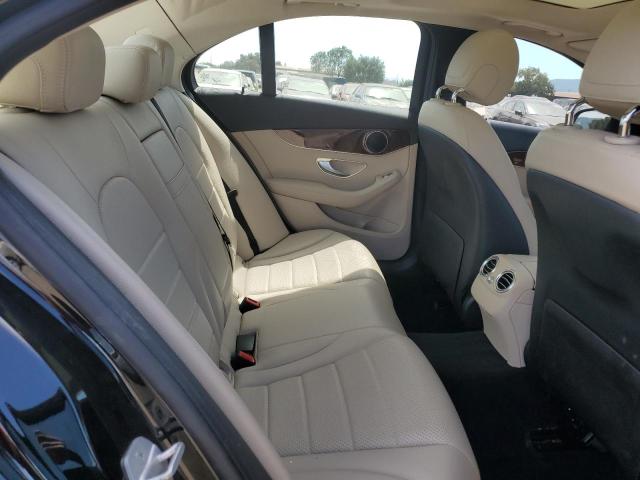 WDDWF4KB6GR165206 - 2016 MERCEDES-BENZ C 300 4MATIC BLACK photo 10